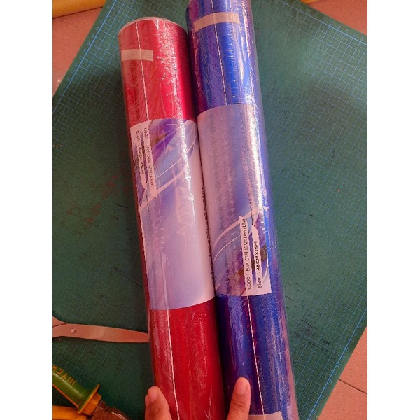 ROLL Sticker Profix Mp02 Red Mp22 Deep Blue Candy Metalik Glossy ROLL