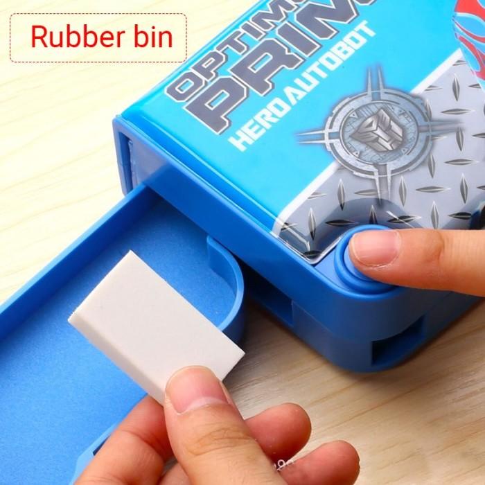 

Kotak Pensil Pola Kartun Lapisan Ganda Tunggal Dengan Rautan Kapasitas