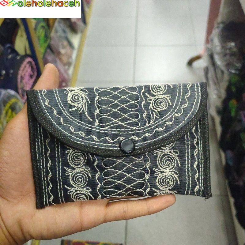 Dompet Motif Aceh | Dompet koin kecil | Dompet khas Aceh