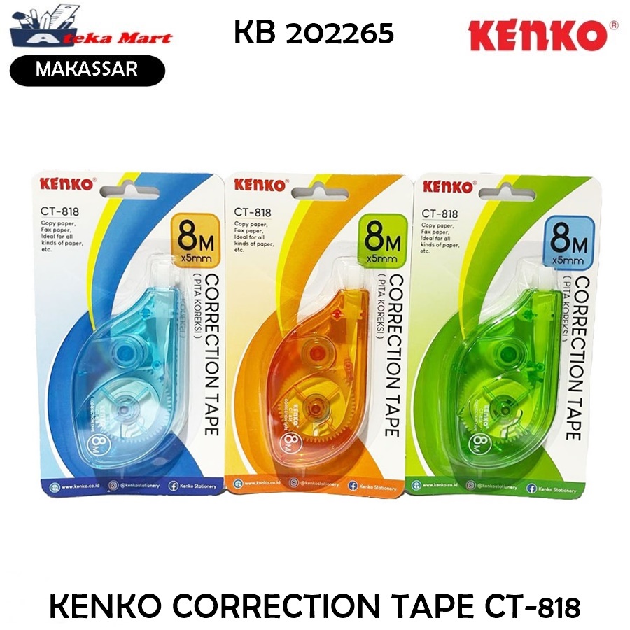 

[PCS] KENKO CORRECTION TAPE CT-818