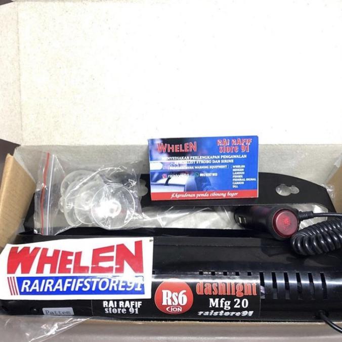 Strobo dashboard Rs6 ion Super terang buta murah