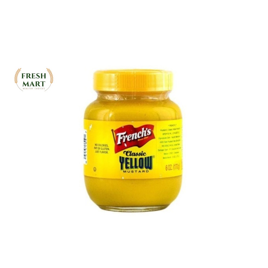 

French's Sauce Classic Yellow Mustard (Glass) 6oz