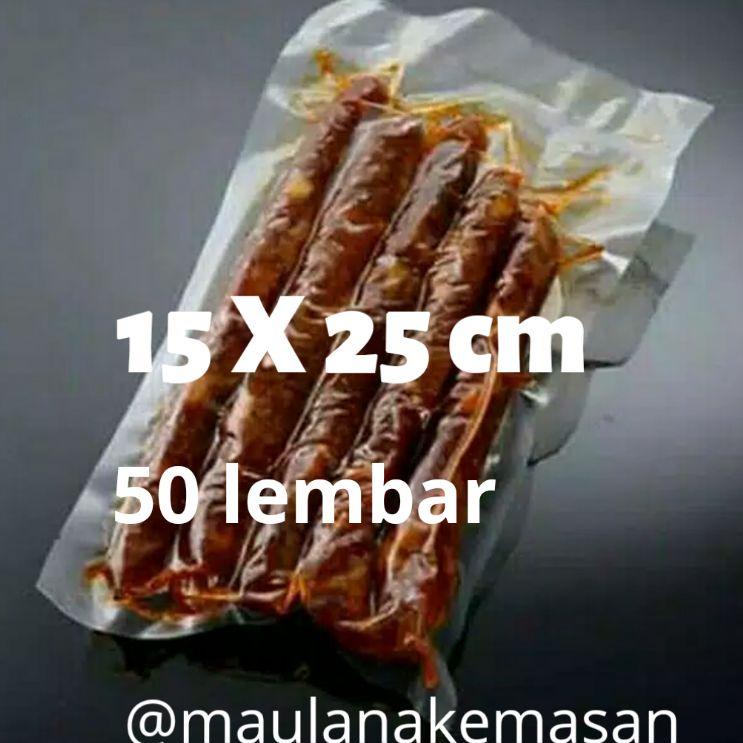 

Star 12.12 Plastik vakum vacuum bag 15x25 cm 50 lembar termurah berkualitas 80 micron murah