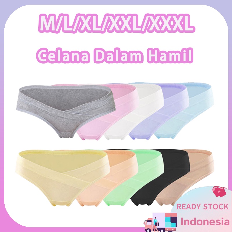 Jumbo Maternity Panty Celana Dalam Wanita Hamil Seamless CD IBU Hamil Cotton maternity Underwear Low Waist Sorex Celana Dalam Pregnant Celana Dalam U-Shaped Briefs 20020