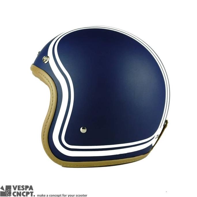 HELM HELMET ZULU CORTEZ BLUE LEATHER