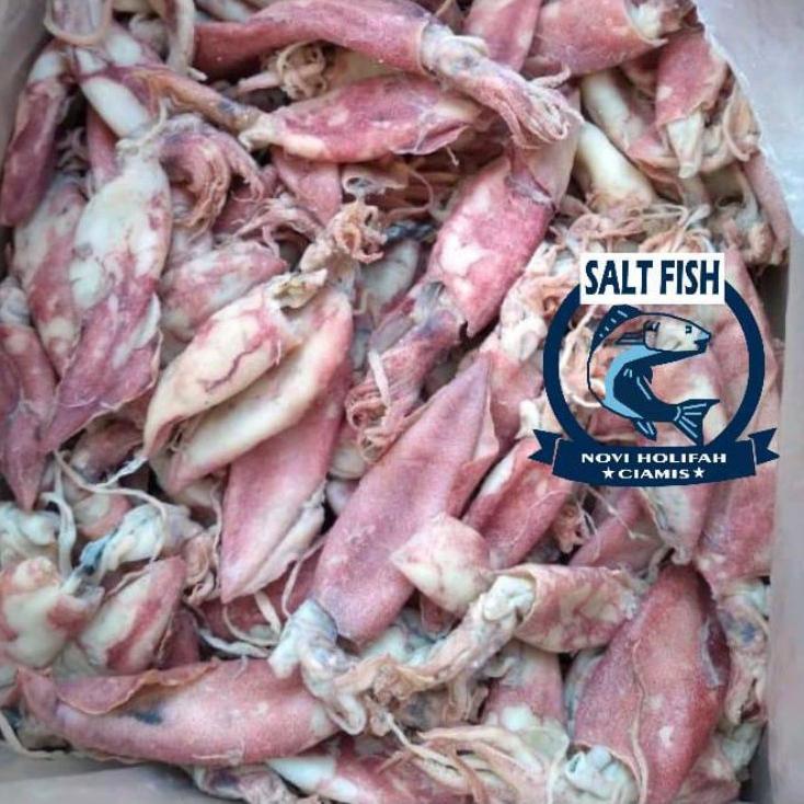 

⚡TOK SIAP 【COD ikan CUMI asin kering ;1kg murah enak