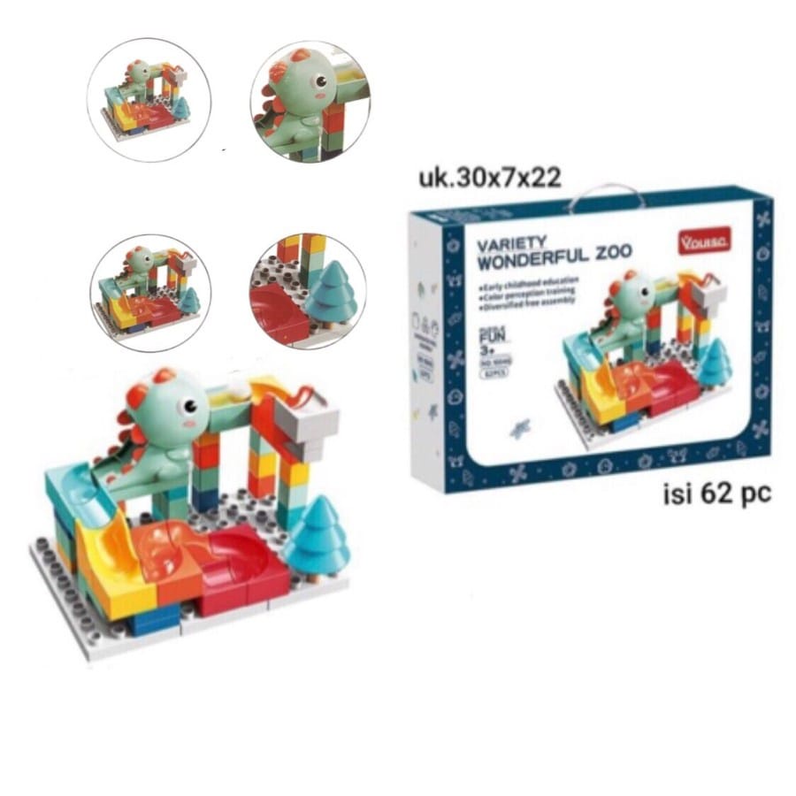 YOFI (F046) VARIETY WONDERFUL ZOO / MAINAN ANAK / TOYS / LEGO / GIFT / BEST SELLER