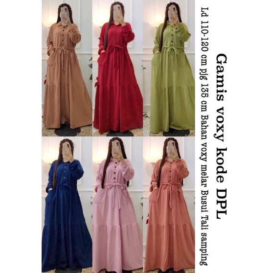 Gamis voxy busui DPL