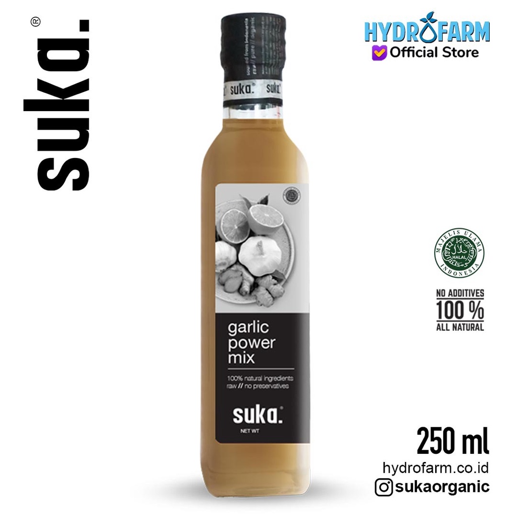 

Suka - Garlic Power Mix / Jus Bawang Putih Herbal (250ml)