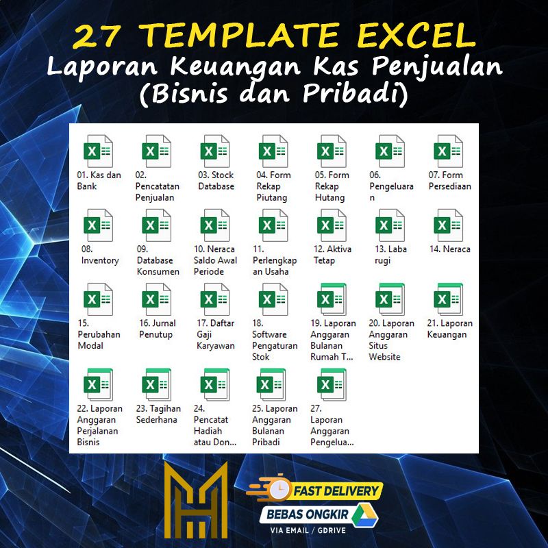 Jual Template Excel Laporan Keuangan Pembukuan Usaha Dan Pribadi Shopee Indonesia 8256