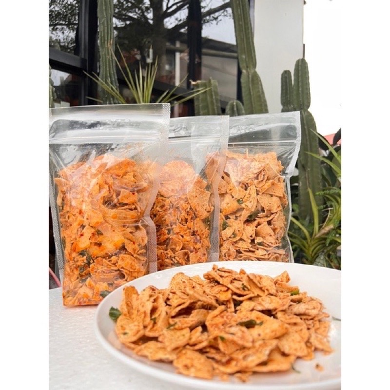

BASRENG REMUK 500gr TIPIS BUMBU CIKRUH RACCAFOODIES
