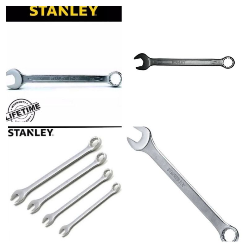 kunci ringpas 15mm Stanley 87-075 Slimline Combination Wrench Ori