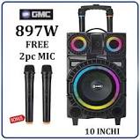 medan elektronik speaker ampli meeting gmc 897W speaker bluetooth gmc 10 inchi free mic