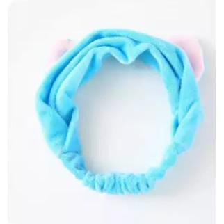 Bandana Bando Korea Import Headband Kain Karet Motif Kuping Kucing Telinga Kelinci Kepala Rambut