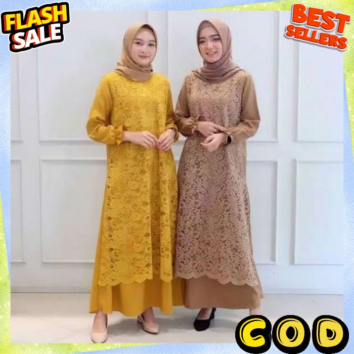 Gamus Muslim Polos Dress Perempuam Mewah Bju Muslimah Sarii Baju Gamis Premium Gmis Wanita Syari Gam