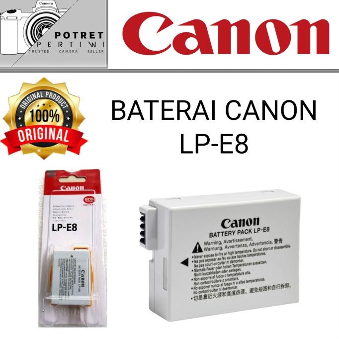 CANON LP-E8 ORIGINAL / BATERAI CANON LP-E8 ORIGINAL