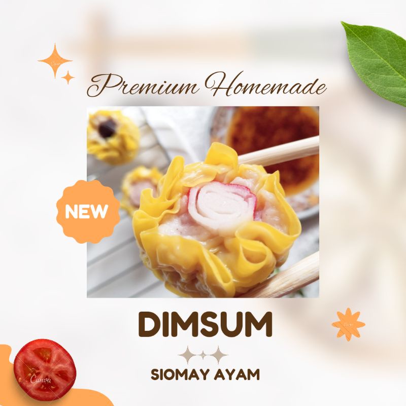 

NEW PREMIUM Dimsum Siomay Ayam Frozen Isi 10 Pcs