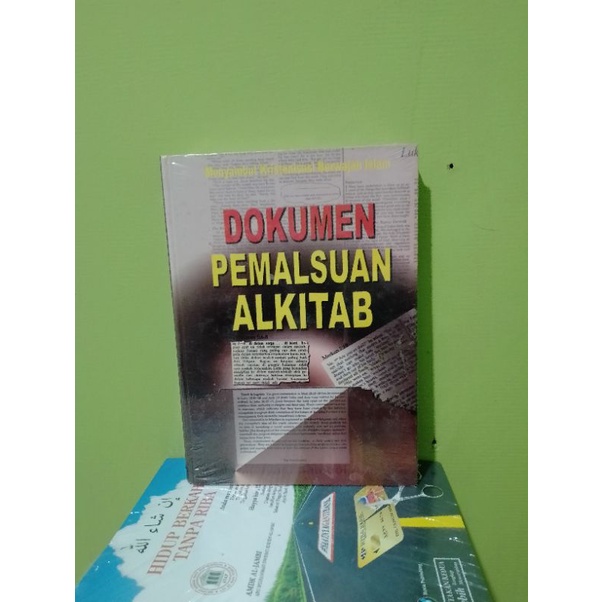 buku Original - dokumen pemalsuan Alkitab oleh molyadi Samuel