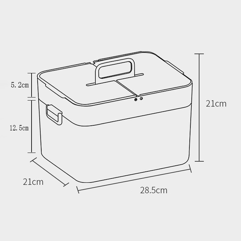 Kotak Obat / Penyimpanan Serbaguna / Medicine box / Storage Box Serbaguna