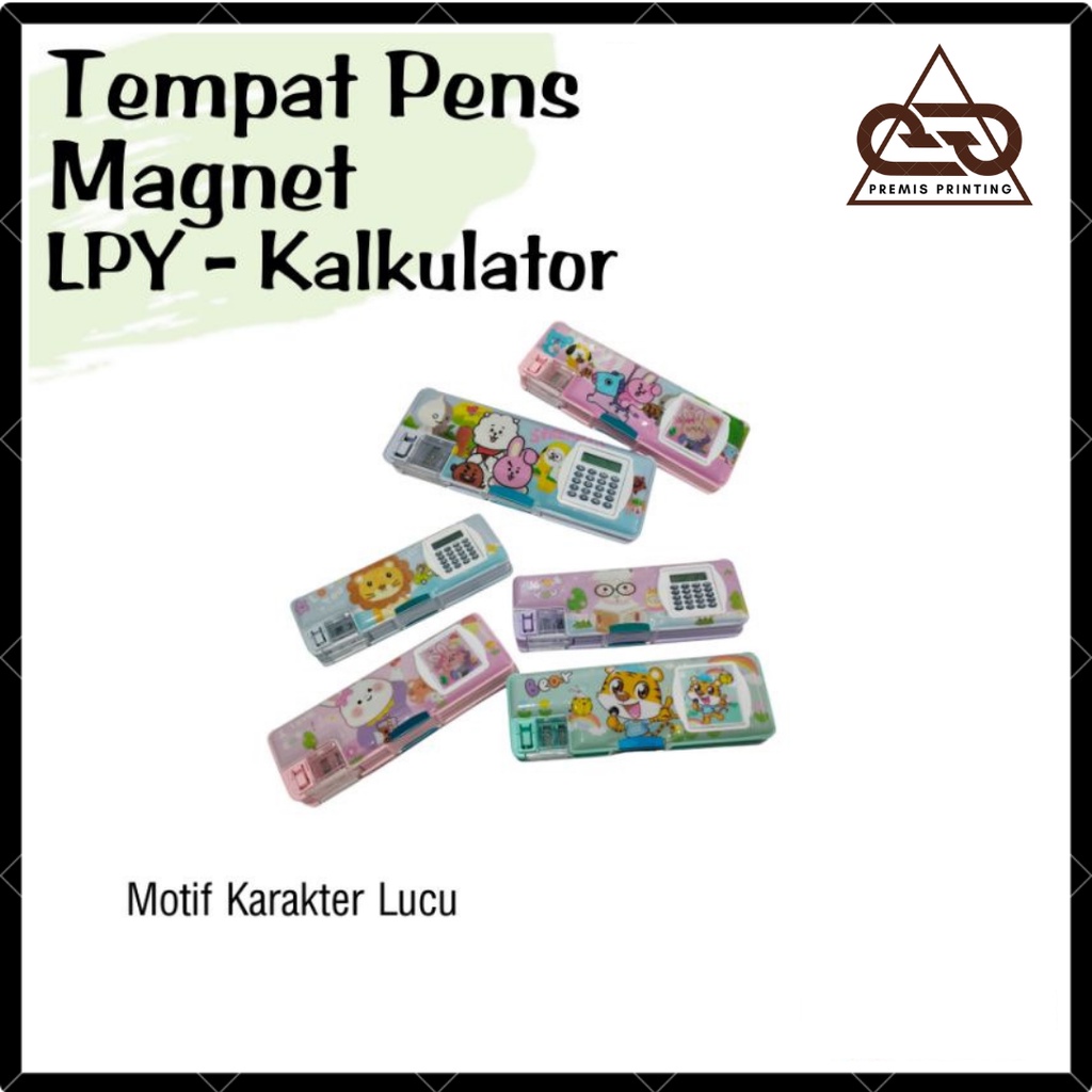 

Tempat Pensil Magnet LPY Kalkulator Motif Lucu / Tempat Pensil Motif Lucu
