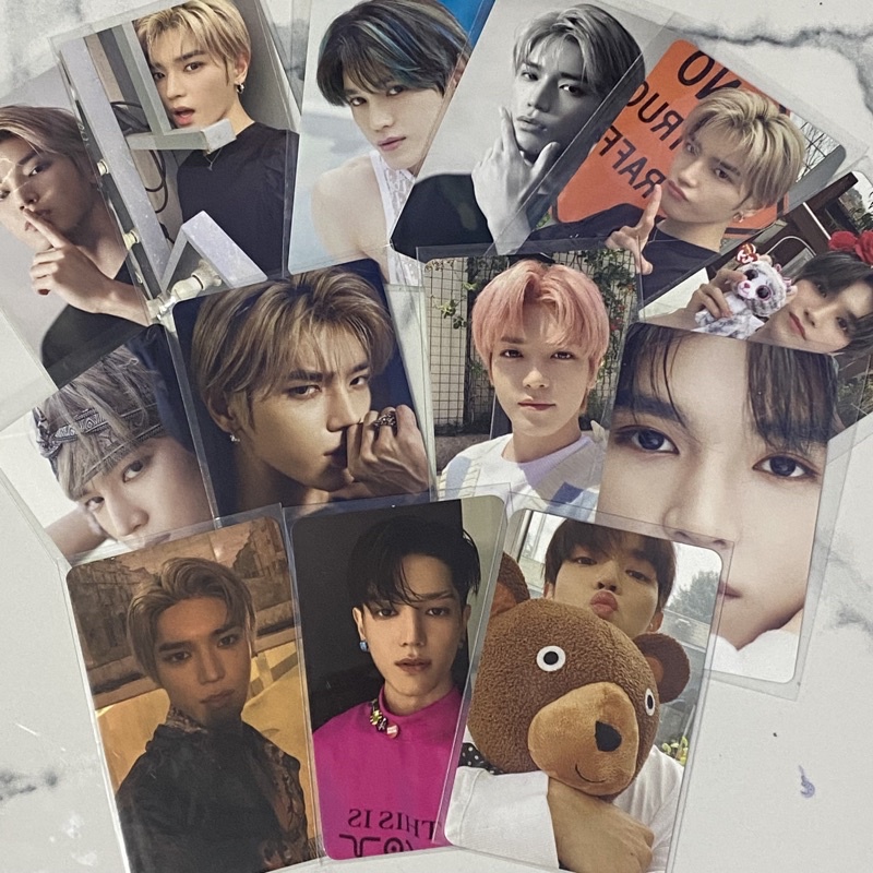 [read description] photocard taeyong dicon acekit sticker boneka nct