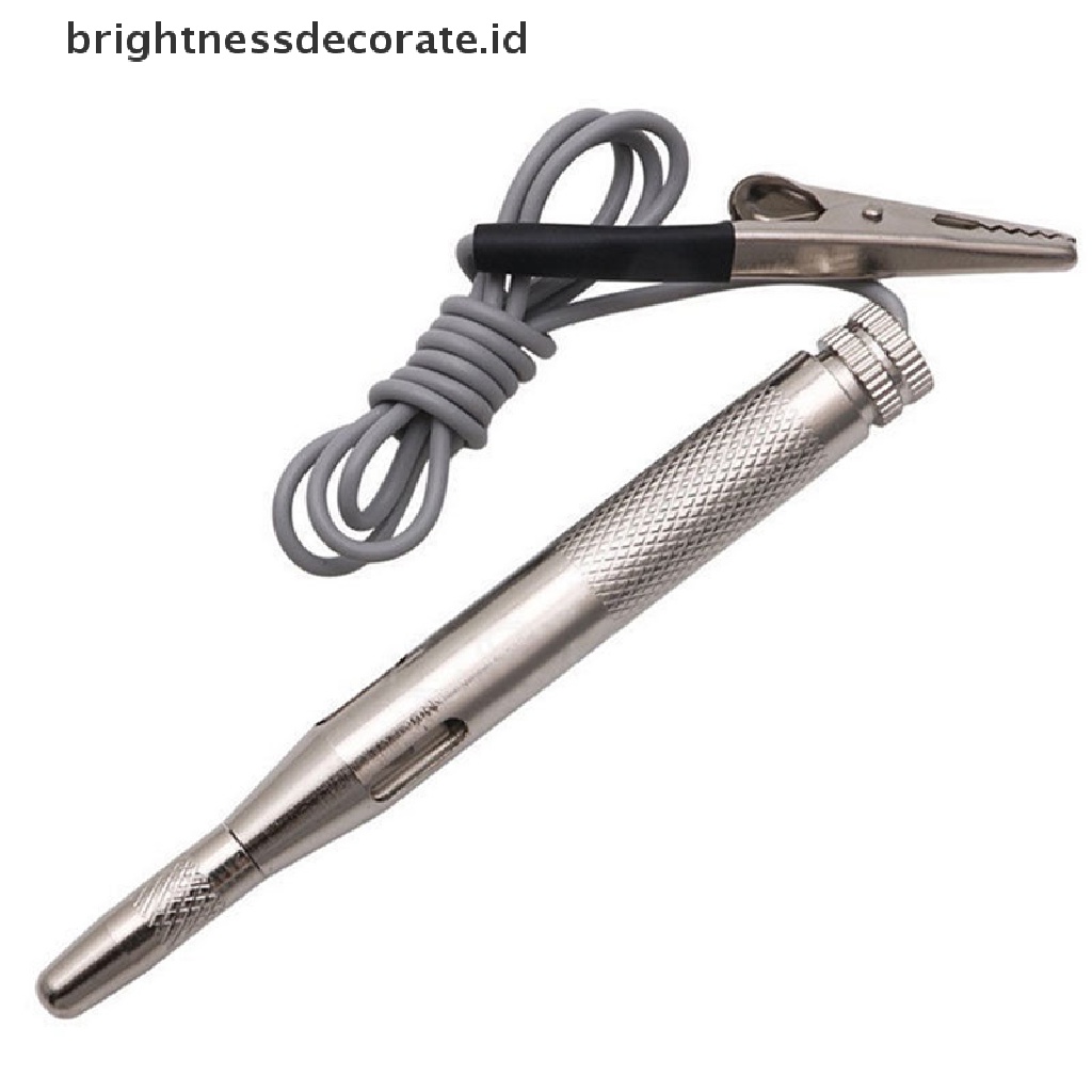 [Birth] Dc 6-24V Auto Mobil Lampu Sirkuit Tester Lampu Tes Tegangan Pen Detector Probe 6-24v Mobil Auto Voltage Circuit Electrical Tester Test Pen Pensil Dengan Probe Cir Lampu Mobil Otomatis