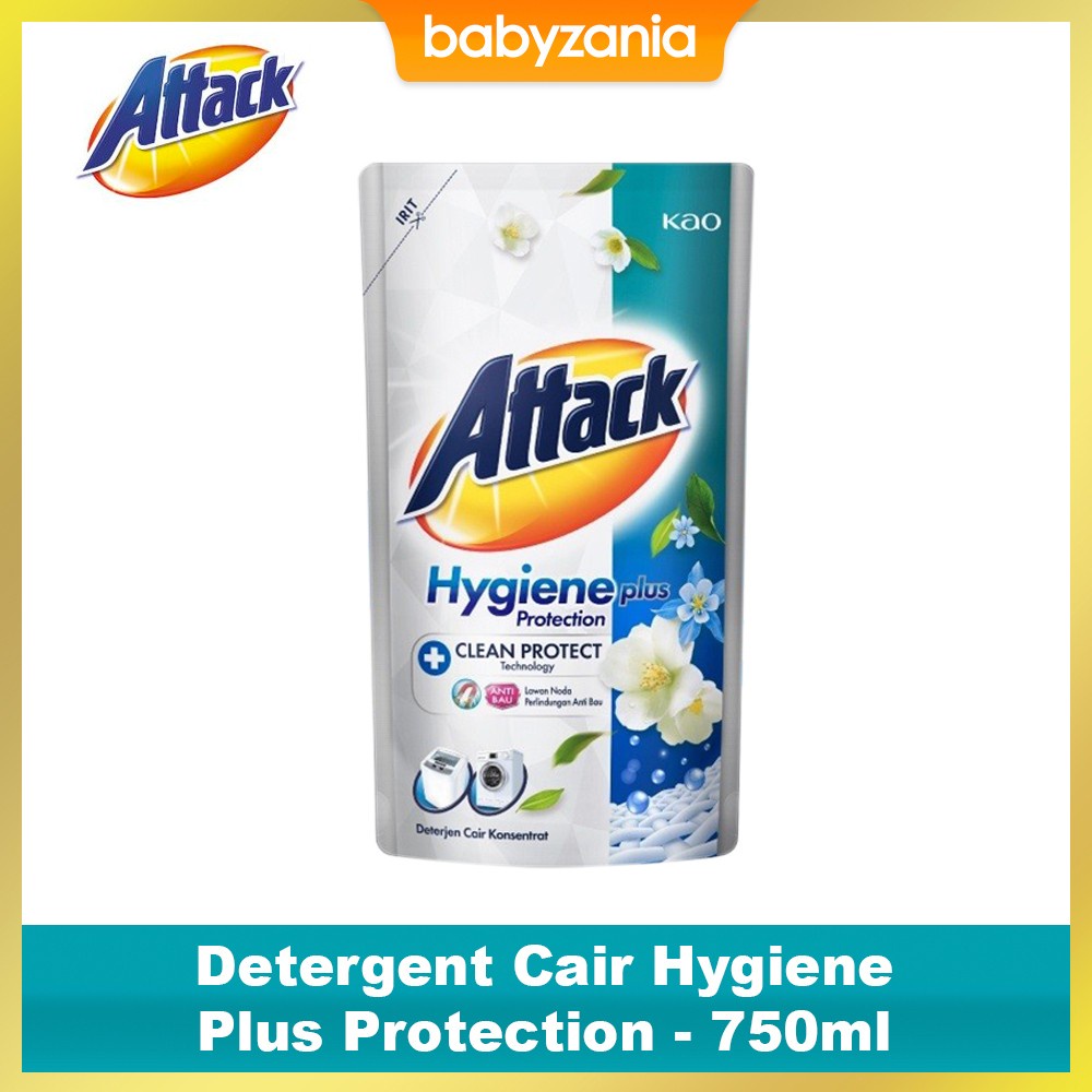 Attack Detergent Cair Hygiene Plus Protection - 750 ml