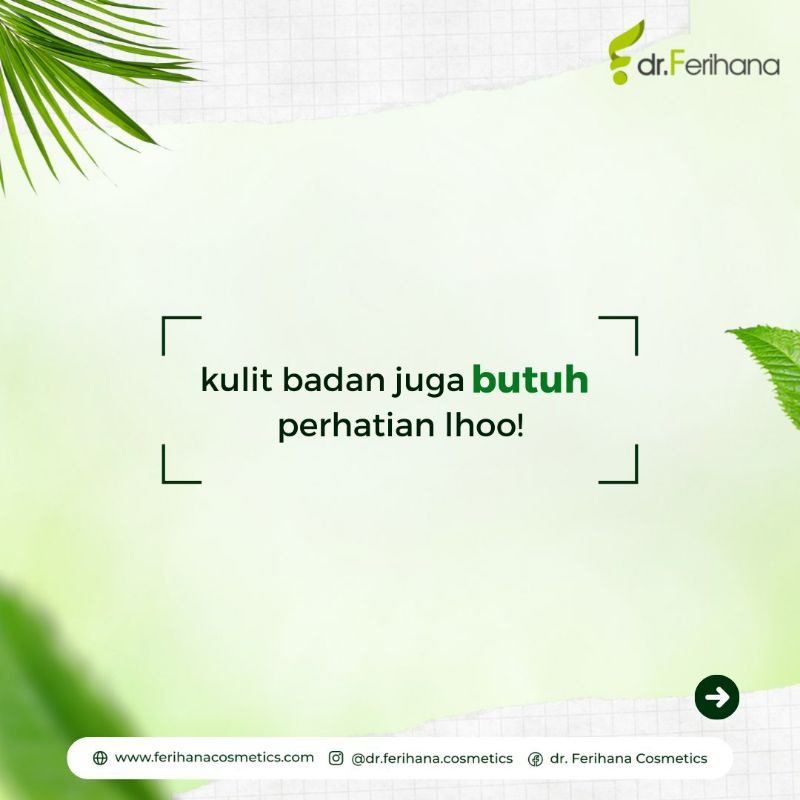 (dr. Ferihana) Paket Pemutih Badan Body Care