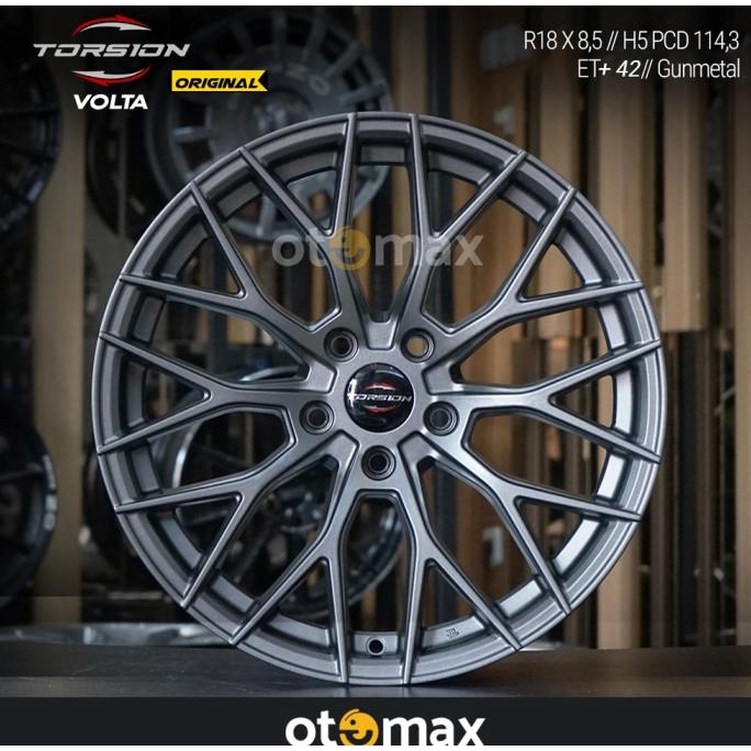 Velg Mobil Torsion Volta Ring 18 Gunmetal