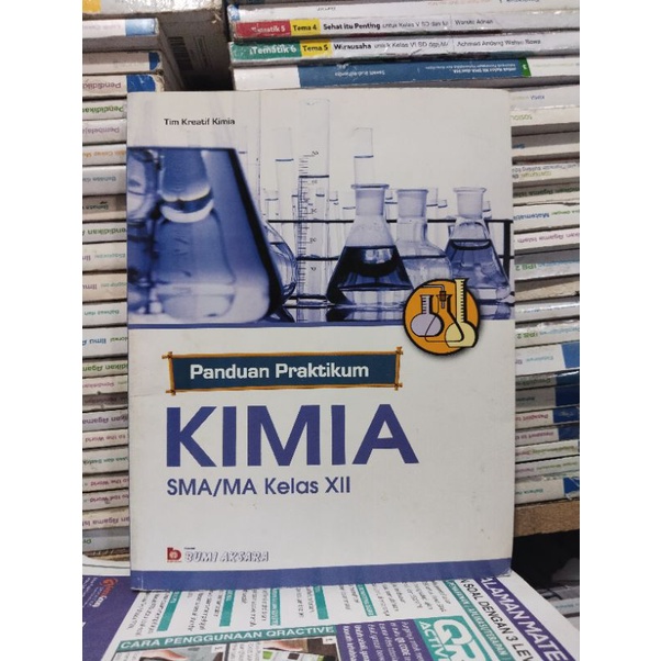 Buku Praktikum kimia kelas 12/XII/3 sma/ma bumi aksara revisi