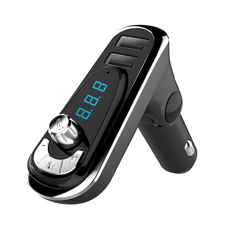 T16 Bluetooth Car Kit MP3 Player FM Transmitter with USB Car Charger