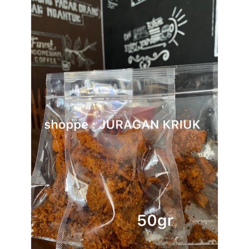 

[COD] [PROMO] KULIT AYAM CRISPY original/pedas daun jeruk 50gr/100gr best seller