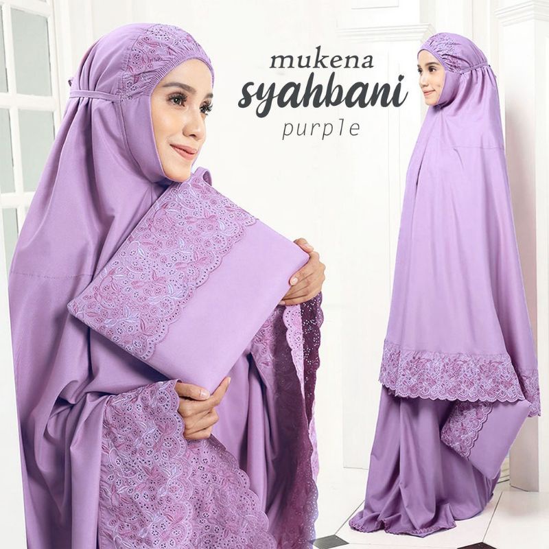 MUKENA SYAHBANI | MUKENA TRAVEL | MUKENA KATUN PREMIUM | FREE BAG