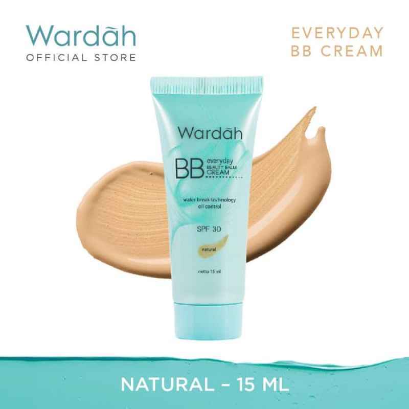 WARDAH Lightening BB Cream BB Cream Wardah Lightening Everyday Natural Light 15ml 30ml BPOM ORI