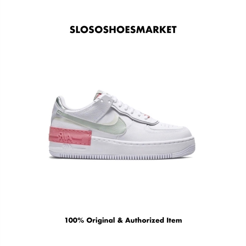 Nike Air Force 1 Shadow Jade Smoke - 100% Original / RESMI