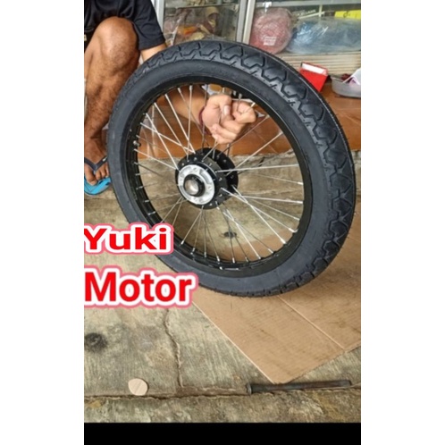 velg depan rx king ring 18x185 hitam glossy ban 300 ring 18