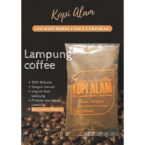 

KOPI LAMPUNG 100gram