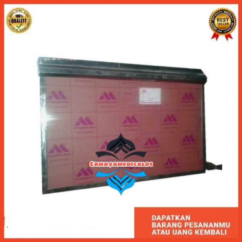 Lampu baca rontgen medis / X Ray viewer double stainless / X Ray viewer