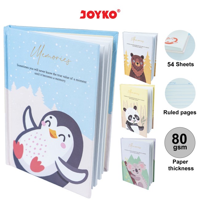 

BUKU CATATAN / NOTEBOOK / Diary D-1115 MM-107 AD Joyko