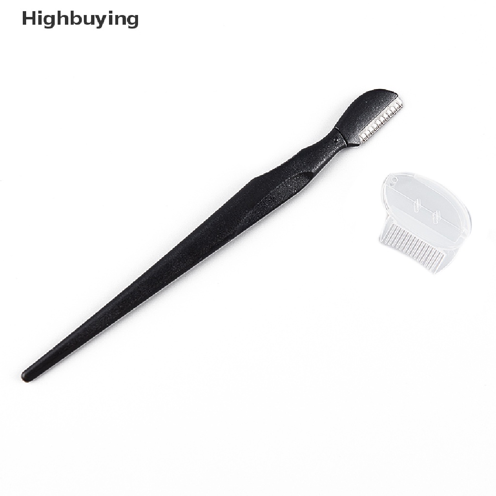 Hbid Alat Kecantikan Jala Hitam Kepala Kecil Gagang Lurus Dengan Tutup Alis Trimmer Glory