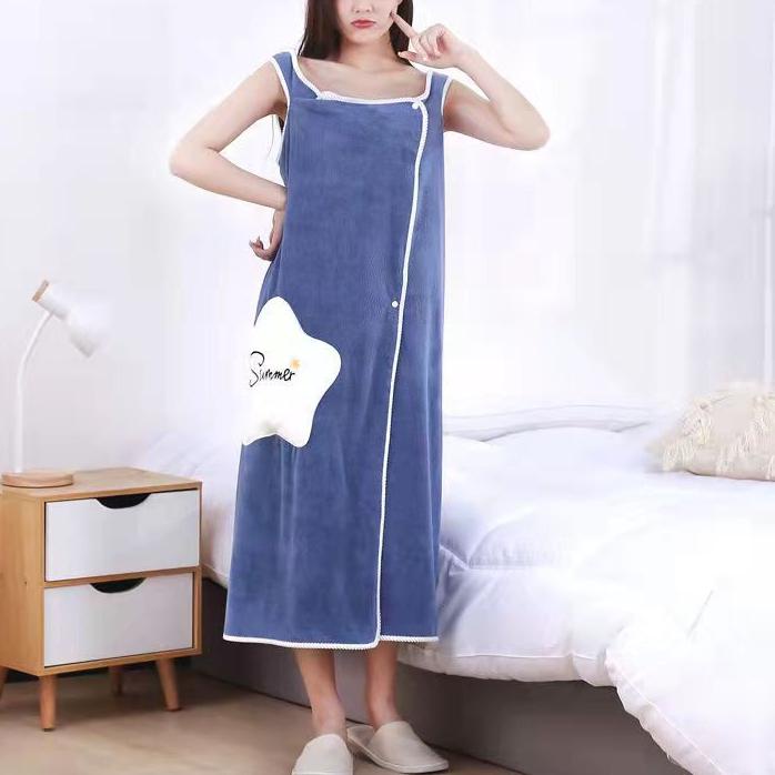 Depan1 Baju handuk mandi dewasa baju handuk karakter Import