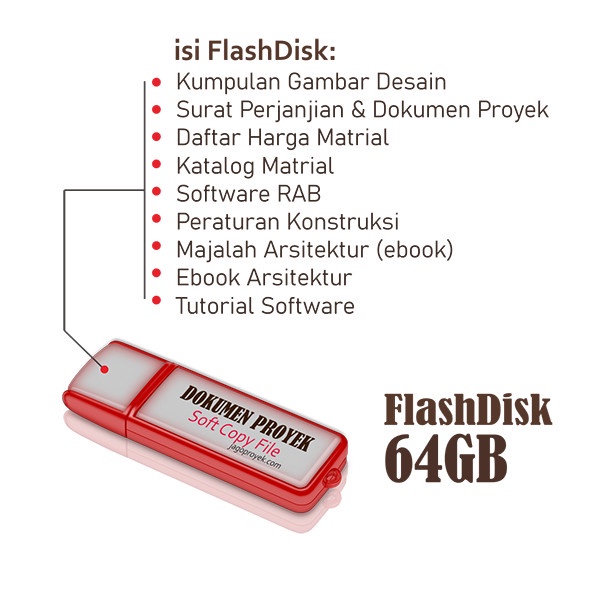 

Terlaris ✨ -Flashdisk Gambar AutoCAD & Buku Jago Proyek- 2.1.23