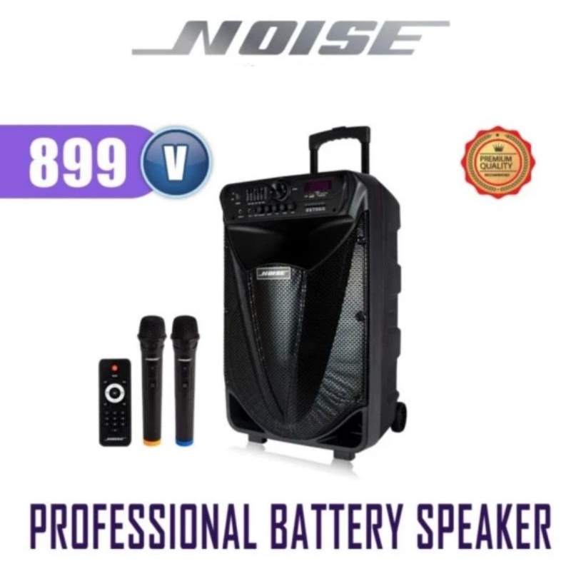 Speaker Portable Noise 899V / 899 V 15 Inch Bluetooth Wireless Original