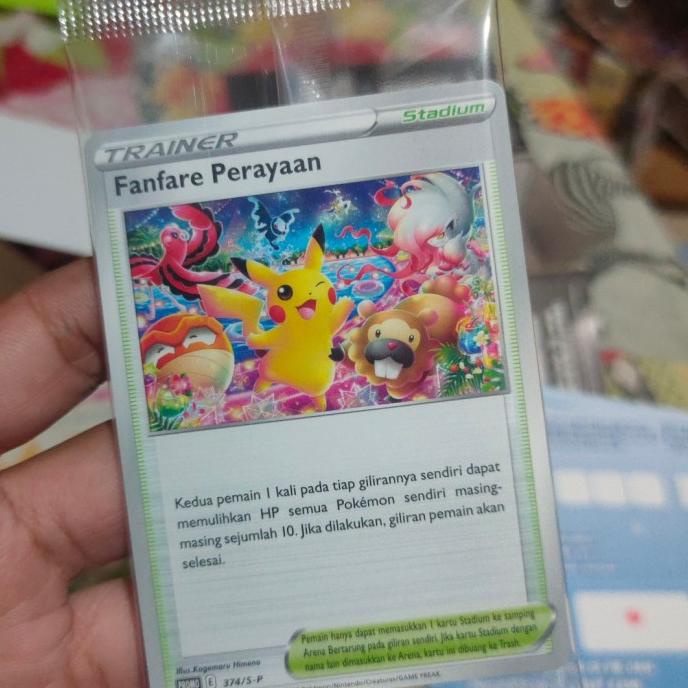 Fanfare Perayaan promo kartu Pokemon Indonesia