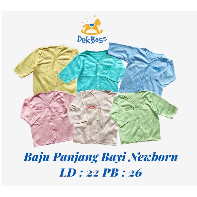 Baju Bayi Lengan Panjang Lengan Pendek Lengan Kutung Perempuan Laki Laki Newborn | Pakaian Bayi Laki Laki Perempuan Baru Lahir | Pakain Bayi Laki Laki Baru Lahir Newborn