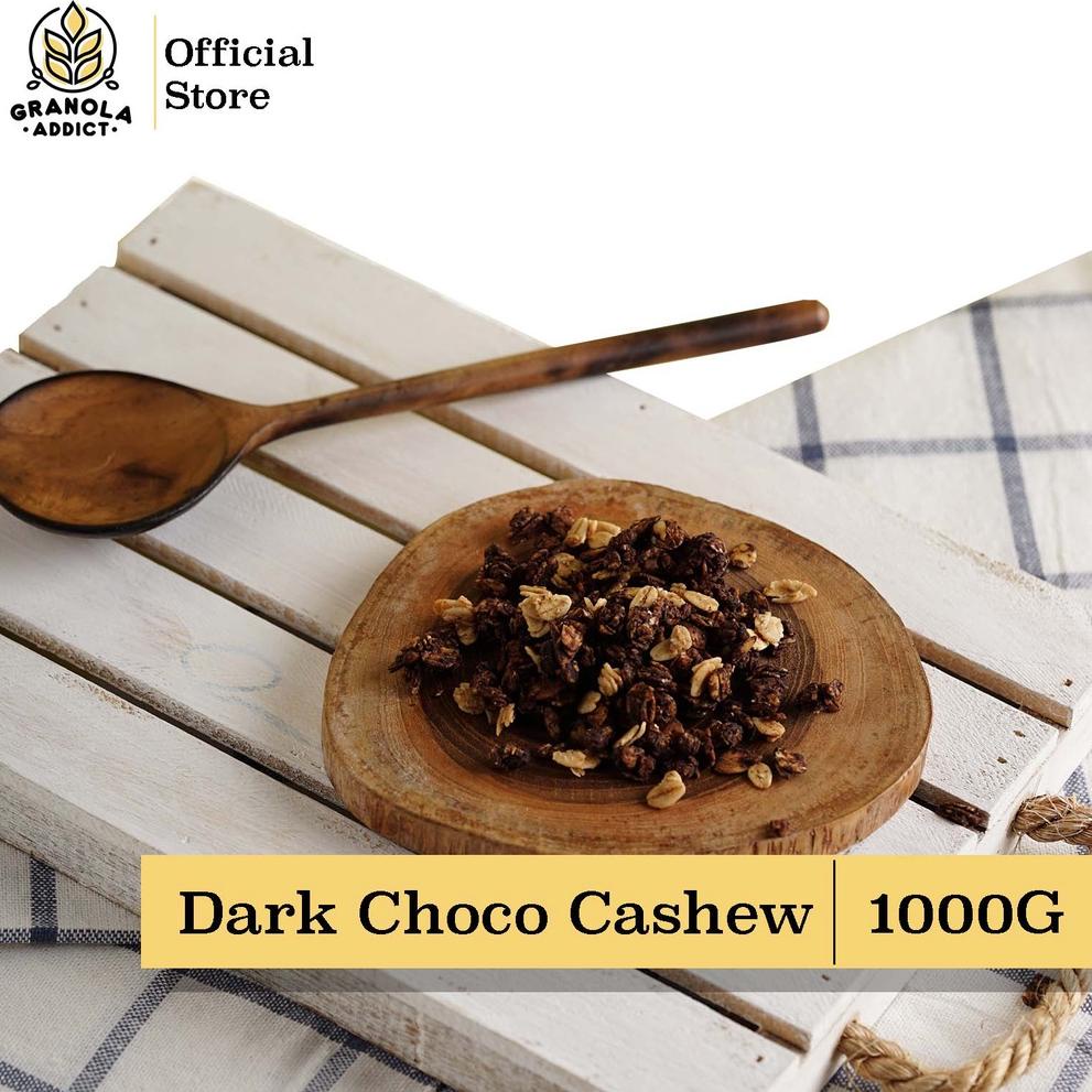 

Model Keren.. Granola Addict Dark Choco Cashew 1000G (1KG) TS6