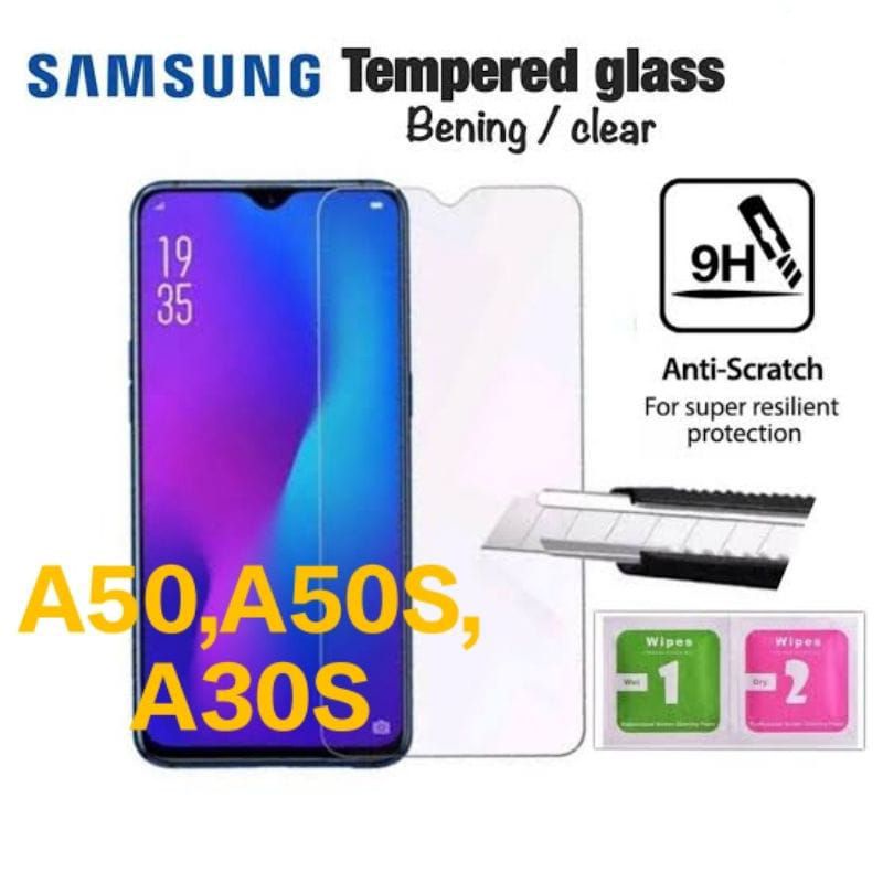 TEMPERED GLASS / ANTI GORES BENING SAMSUNG A50,A50S,A30S