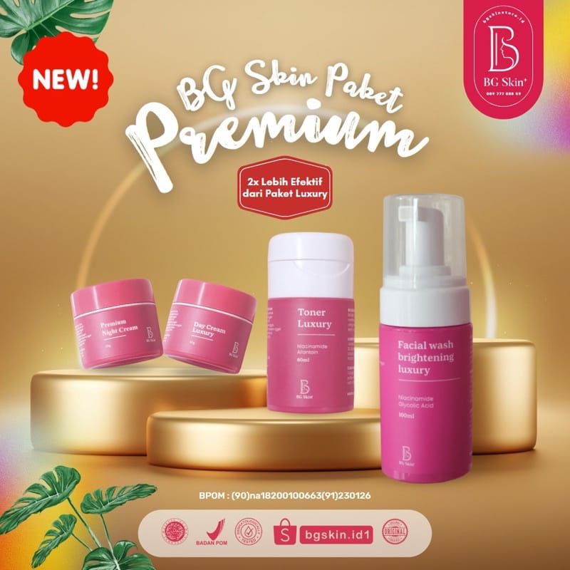 Jual BG Skincare Paket Luxury/Paket Acne Luxury/Paket Acne Sensitif ...