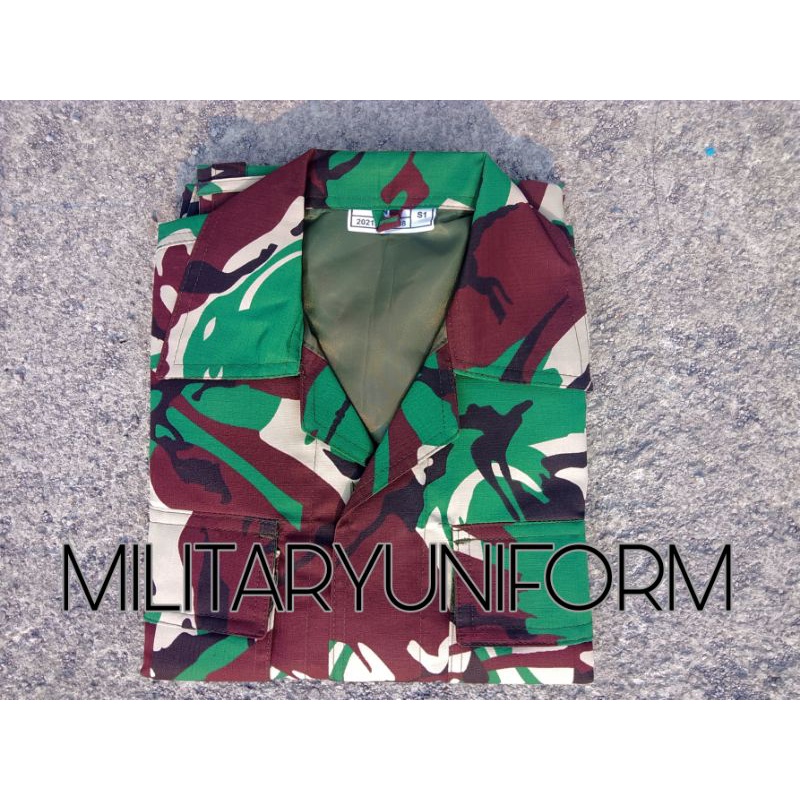 seragam pdl tni balotelly premium