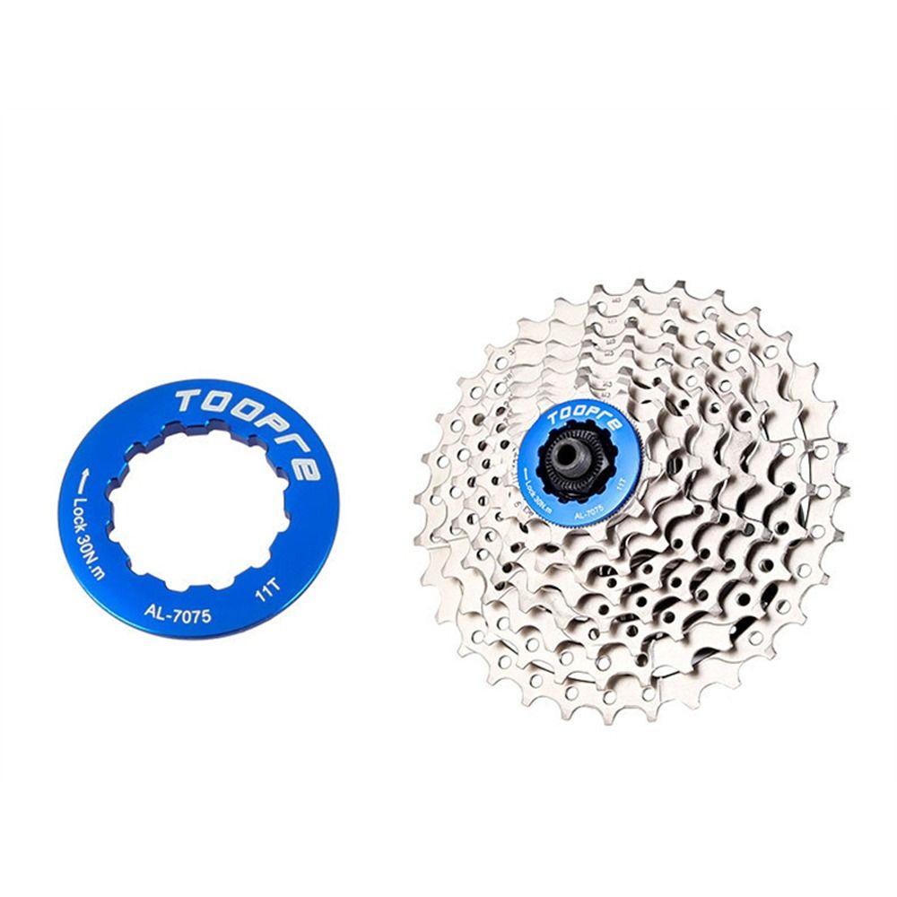 Lanfy Sprocket Locking Cover Kaset Sepeda Ringan Bersepeda Sepeda Gunung Flywheel Lock Ring